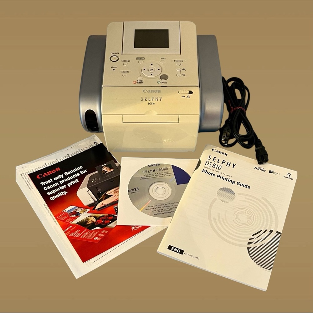 Price Drop💧Canon SELPHY DS810 Printer & Photo Paper Genuine Canon Compact